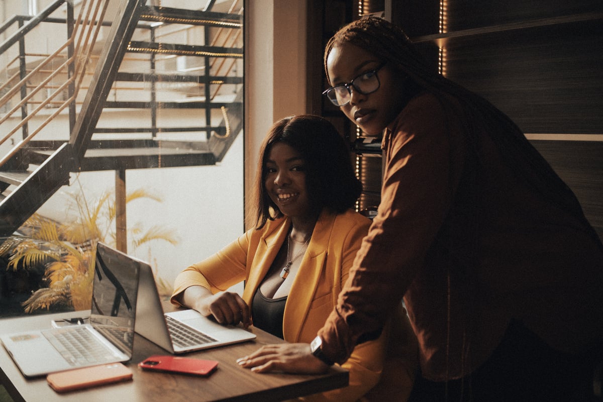 Women in Tech Working Together